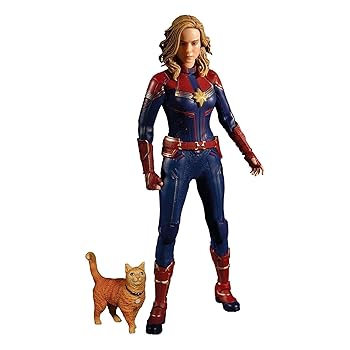 【中古】キャプテン・マーベル ムービー 1:12 コレクティブアクションフィギュア