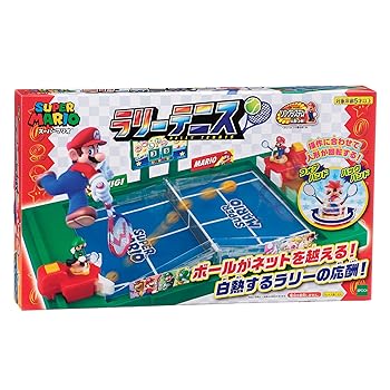 【中古】エポック社EPOCH 百貨店マリオ ラリー庭球 ST目じるし公証 5歳以上 手あそび 競り合い 掻きならす人数:2人 EPOCH