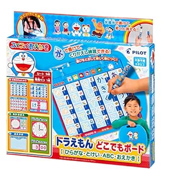【中古】【39shop】スイスイおえかき★ドラえもん どこでもボードひらがな・とけい・ABC・おえかき(非常に良い)|ドリエム店