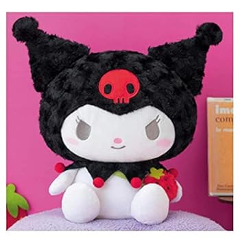 【中古】マイメロディ いちごのポシェット BIG ぬいぐるみ クロミ