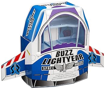 【中古】トミカ ドリームトミカ ライドオン 手あそび・謂われ因縁 バズ・ライトイヤー の恒星船入れもの