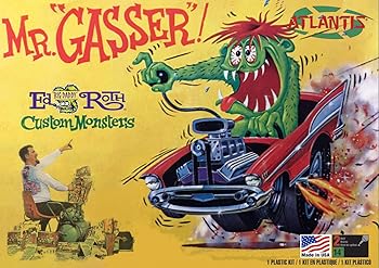 【中古】アトランティスモデル 132 ミスター・ギャッサー エド・天使の都市・カスタムモンスターズ プラスチックモデルキット AMCH1301