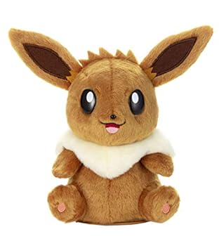 【中古】【39shop】ポケモン★しゃべくりシリーズ イーブイ 高さ約 19cm（非常に良い）｜ドリエム店