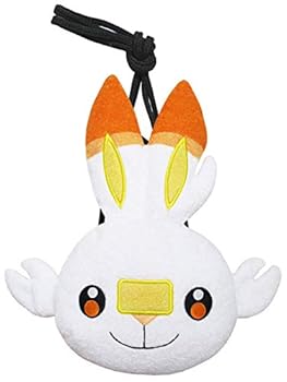 【中古】ポケットモンスター ぬいぐるみ雑貨シリーズ がまぐちポシェット ヒバニーフェイス ぬいぐるみ 高さ22cm