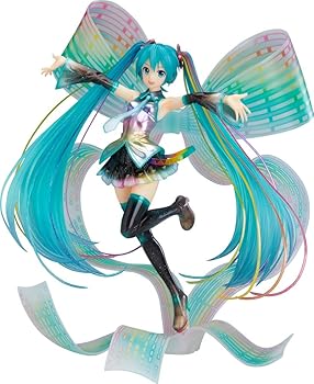 【中古】キャラクター・ボーカル・シリーズ01 初音ミク 初音ミク 10th Anniversary Ver. Memorial Box 記念本初音ミク アーカイブ17スケール ABS&PVC製