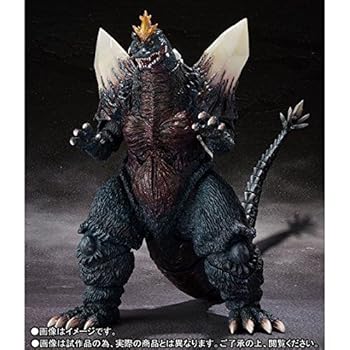 【中古】S.H.モンスターアーツ あき場所ゴジラ＆リトルゴジラ Special Color Ver.魂ウェッブ押さえる