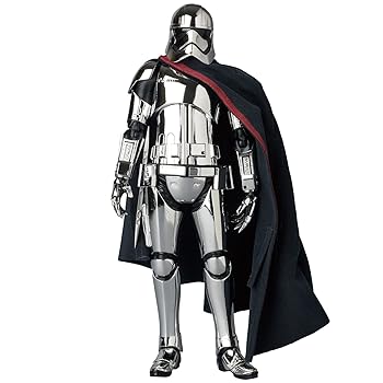 【中古】【39shop】MAFEX★マフェックス No.66 スターウォーズ TM キャプテン ファズマ TM ザ ラスト ジェダイ バージョン 全高約170mm 塗装済み 可動フィギュア（非常に良い）｜ドリエム店