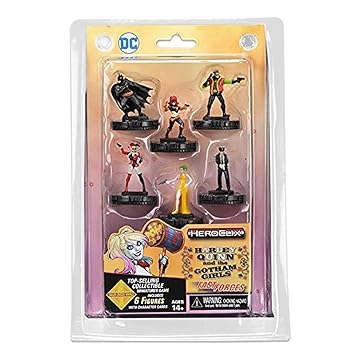 【中古】DC HeroClix: ハー花の冠・クインとゴッサム・ガールズ ファースト・フォース。