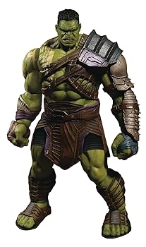 【中古】Mezco Toys One:12 Collective:マーベル ソー ラグナロク グラディエーター ハルク アクションフィギュア