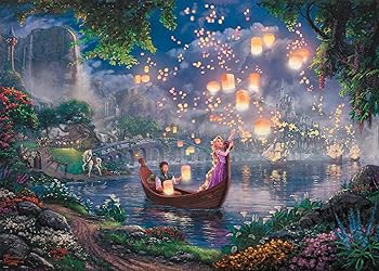 【中古】テンヨーTenyo 2000ピース ジグソーパズル 塔の上のラプンツェル Tangled73x102cm