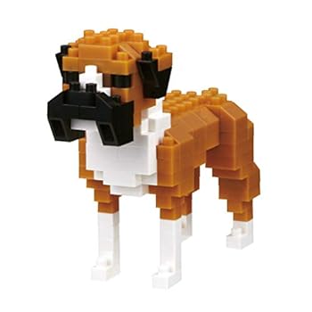 【中古】ナノブロック ドッグブリード ボクサー NBC_254