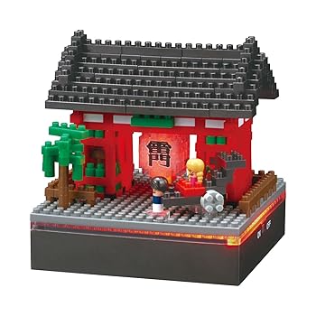 【中古】ナノ差しつかえる グラスファイバーLED + 雷門 NBH_157 おもちゃ-セット-ブロック