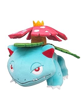 【中古】三英貿易Sanei Boeki ポケットモンスター ALL STAR COLLECTION フシギバナ S W14.5×D17×H14cm ぬいぐるみ ポケモン PP94