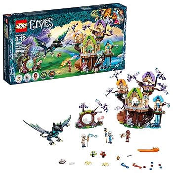 【中古】レゴ LEGO 小妖精 Elves the Elven Star Tree Bat Attack 41196 Building Kit 883 Piece