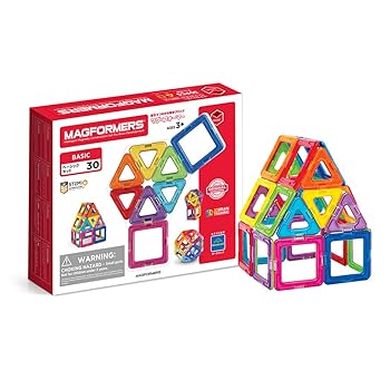 【中古】ボーネルンド アクリロニトリルブタジエンスチレン ABS マグ・フォーマー MAGFORMERS 第一義的仕掛ける日本語あそび方冊子本付 3歳頃 MF701005J 並