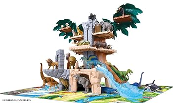 【中古】タカラトミーTAKARA TOMY アニア 合体! ジャングルツリー W430×H340×D280mm