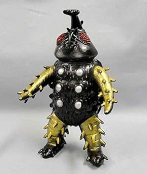 【中古】ウルトラ怪獣ソフビ サタンビートル ブラック バンダイ ウルトラマンレオ画像