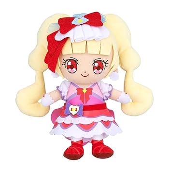 【中古】【39shop】HUGはぐっと!プリキュア★キュアフレンズぬいぐるみ キュアマシェリ(非常に良い)|ドリエム店