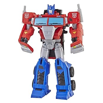 【中古】トランスフォーマー E3639 サイバーバース 行動アタッカー ウルトラ社会階級 オプティマスプライム 行動図形 手あそび