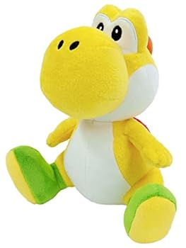 【中古】三英貿易 スーパーマリオ ALL STAR COLLECTION きいろヨッシー S W13.5×D15.5×H20cm ぬいぐるみ AC45