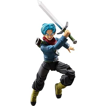 【中古】魂ネイションバンダイ S.H. Figuarts 未来トランクス ドラゴンボール スーパーアクションフィギュア