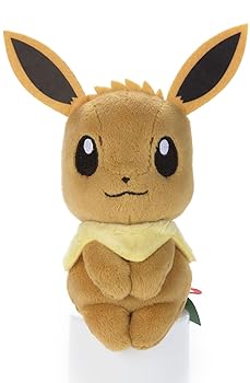 【中古】ポケモン ちょっこりさん イーブイ ぬいぐるみ 高さ約12cm