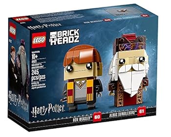 【中古】レゴLEGO ブリックヘッズ ロン・ウィーズリー \u0026 アルバス・ダンブルドア 41621 並行輸入品