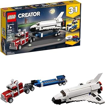 【中古】レゴLEGO クリエイター シャトル輸送機 31091 知育玩具 ブロック おもちゃ 女の子 男の子