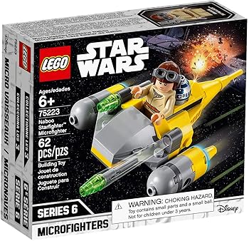 【中古】レゴLEGO スター・ウォーズ ナブー・スターファイター マイクロ攻撃機 75223 立ちはだかる 手あそび 御坊っちゃん
