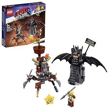 【中古】レゴLEGO レゴムービー バットマンとロボヒゲのアポカリプスブルグの救い上げる 70836 差しつかえる 手あそび お姉さん 御坊っちゃん セット-ブロック-おもちゃ