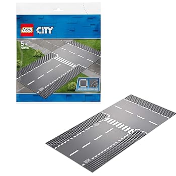 【中古】レゴLEGO シティ 読み込む一皿 一直線道のりとT字路 60236 差しつかえる 手あそび 御坊っちゃん 車 路面電車 おもちゃ-セット