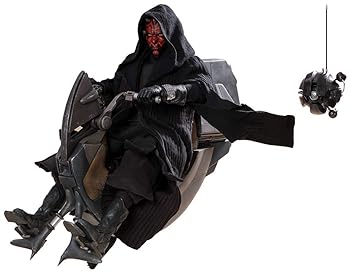 【中古】ムービー・マスターピース DXスター・ウォーズ エピソード1ファントム・メナス16スケールフィギュア ダース・モール&シス・スピーダー
