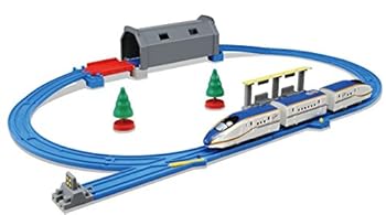 【中古】タカラトミーTAKARA TOMY プラレール トンネルを照らそう! ライト付E7系新幹線かがやき ベーシックセット W290×H230×D125mm