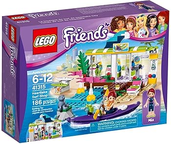 【中古】レゴLEGOフレンズ ハートレイク 砂浜販売店 41315