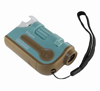 【中古】ビクセンVixen 顕微鏡 ポケットマイクロスコープ120ズームチョコミント 21264-4