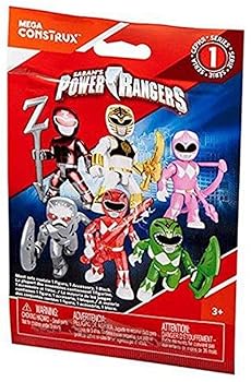 【中古】【39shop】Mega★Construx Power Rangers Blindバッグシリーズ1 ? 白レンジャー（良い）｜ドリエム店