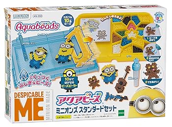 【中古】アクアビーズ ミニオンズ スタンダードセット AQ-S58