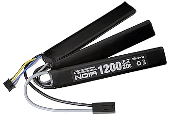【中古】ジーフォース Noir LiPo11.1V1200mA 20C カスタムガン用サドルパック GFG905