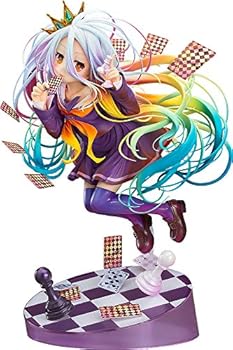 【中古】ノーゲーム・ノーライフ 白 18スケール ABS&PVC製 塗装済み完成品フィギュア画像