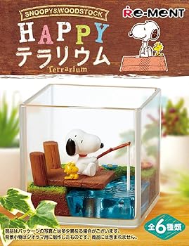 【中古】スヌーピー \u0026 ウッドストック ハッピーテラリウム BOX商品 1BOX\u003d6個入り、全6種類