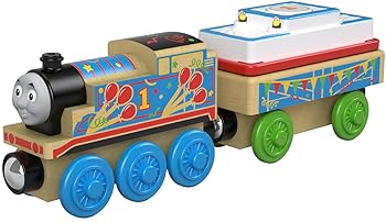 【中古】きかんしゃトーマス 木製線路つづき物 誕生日・トーマス FHM61