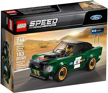 【中古】レゴLEGO す早さはやりっ児 1968 ジェラルド・r・フォード・マスタング・ファストバック 75884