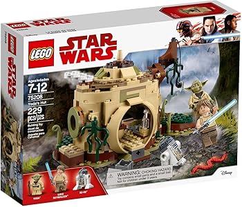【中古】レゴLEGO スター・ウォーズ ヨーダの掘っ建て小屋 75208
