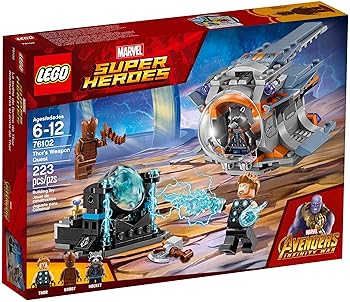 【中古】レゴLEGO スーパー・ヒーローズ ソーの武器体系を探す旅 76102