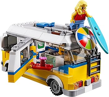 【中古】レゴLEGO クリエイター サーファーのキャンプワゴン 31079