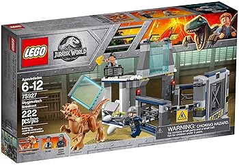 【中古】レゴLEGOジュラシック・ワールド スティギモロクの研究所大脱走 75927