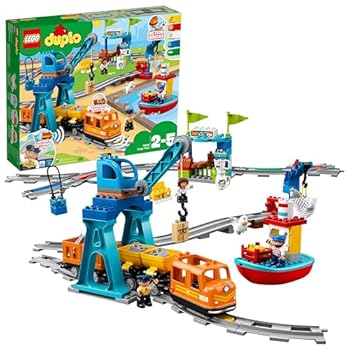 【中古】レゴLEGO デュプロ キミが車掌さん! おしてGO機関車スーパーデラックス クリスマスプレゼント クリスマス 10875 おもちゃ ブロック プレゼント幼