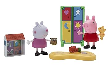 【中古】Kids Room - Peppa Pig Little Rooms, Kid Room with Peppa & Suzy
