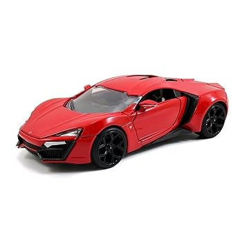 【中古】【39shop】Jada★124 Scale 97377 Fast & Furious - Lykan Hypersport - Red（非常に良い）｜ドリエム店