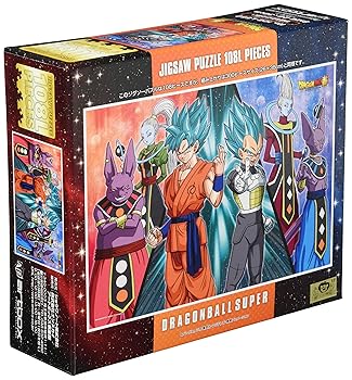 【中古】エンスカイ 108ピース ジグソーパズル ドラゴンボール超 宇宙をかけた戦い ラージピース26x38cm